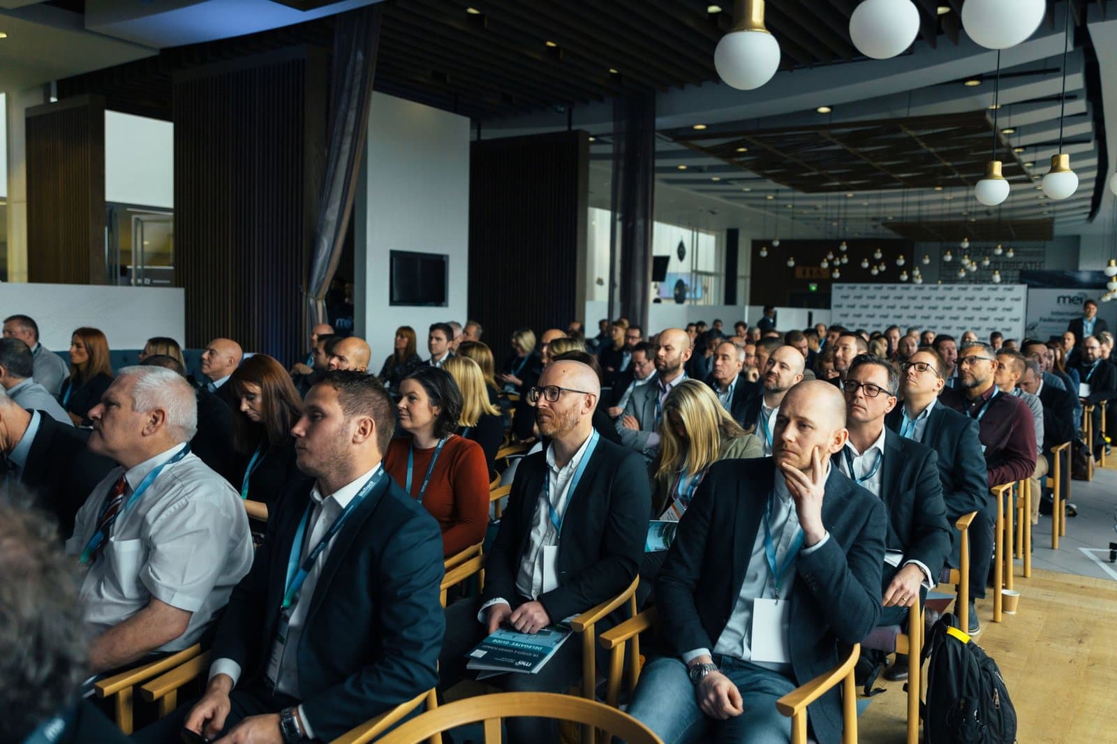 Conference audience at a corporate event by Nishant Sharma Events